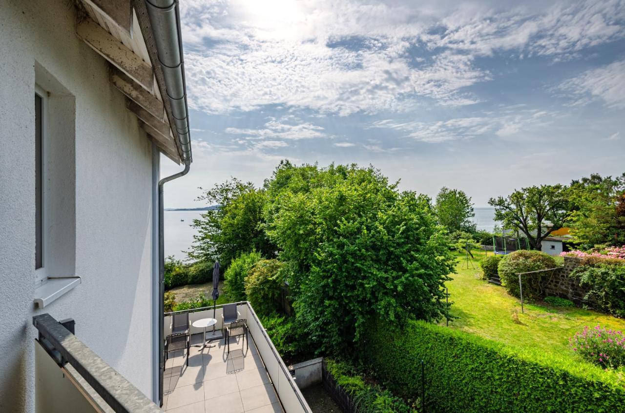 Ferienwohnung Hafenliebe, Villa Vilmblick Mit Meerblick Lauterbach  Buitenkant foto