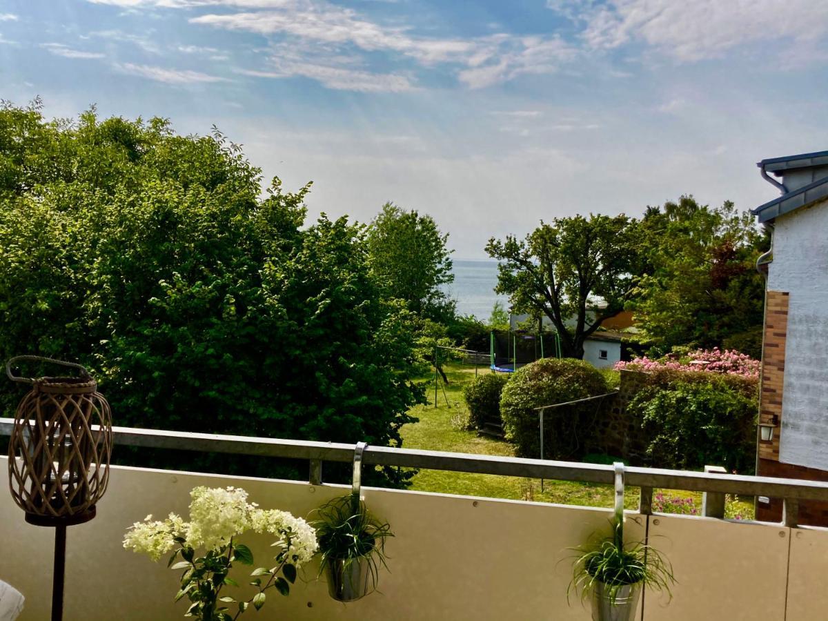 Ferienwohnung Hafenliebe, Villa Vilmblick Mit Meerblick Lauterbach  Buitenkant foto