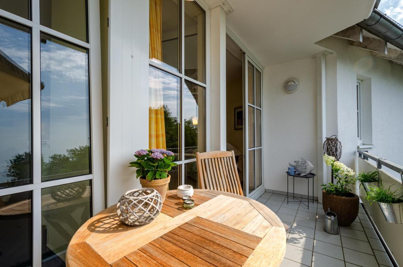 Ferienwohnung Hafenliebe, Villa Vilmblick Mit Meerblick Lauterbach  Buitenkant foto